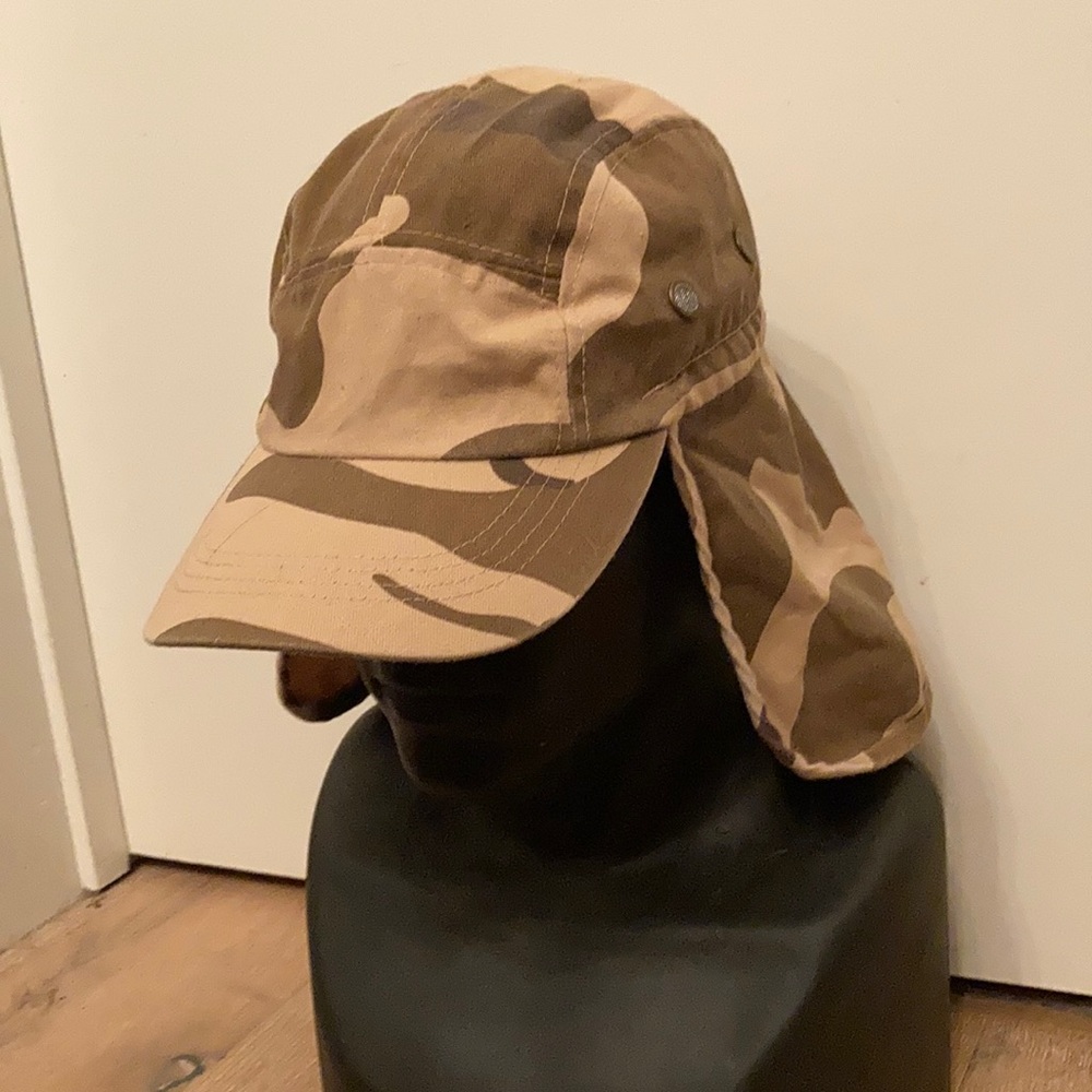 Camo sun protection hat
